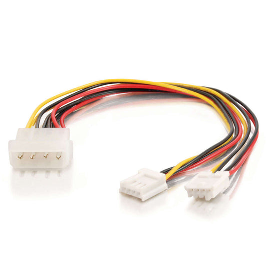 CG03165 - C2G - 10 Inch One 525 Inch to Two 35 Inch Internal Power Y Cable