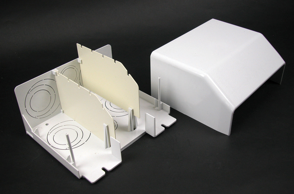 5550WH - Wiremold - 5550WH 5500 Device Inline Bracket Fitting in White