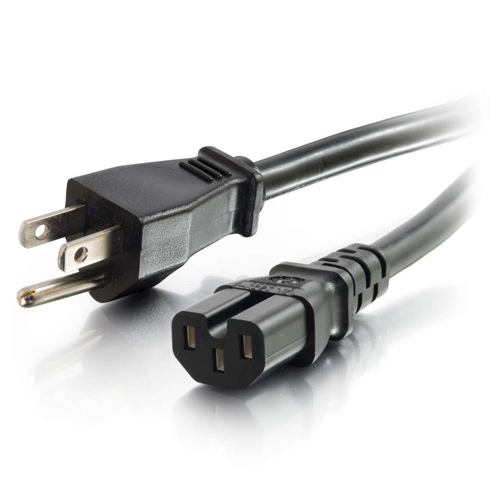 CG10342 - C2G - 3ft 14 AWG 125 Volt Power Cord NEMA 515P to IEC C15 DISCONTINUED