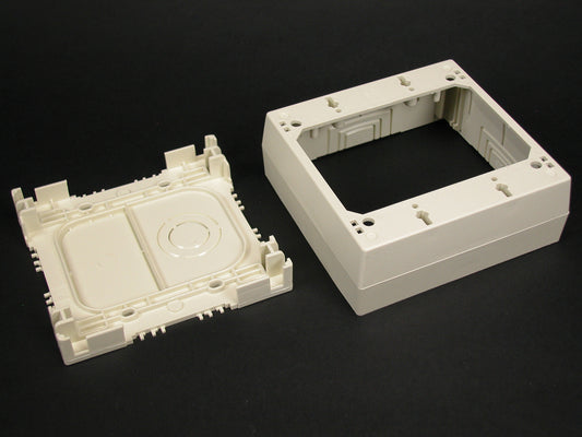 PSB2WH - Wiremold - PSB2WH Eclipse Two Gang Device Box Fitting in White
