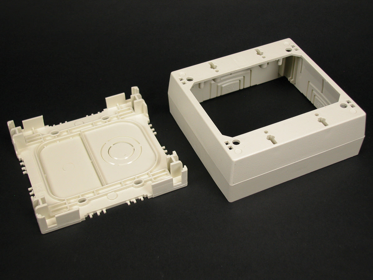 PSB2V - Wiremold - PSB2V Eclipse Two Gang Device Box Fitting in Ivory