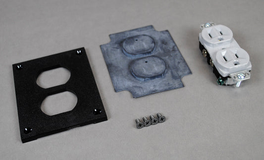 S130BLK - Wiremold - S130BLK Source I Cover Plate in Black