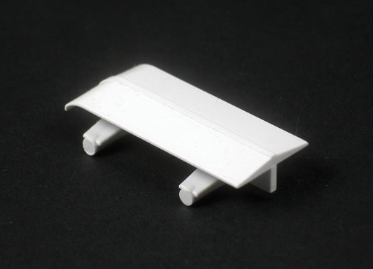 5506B-WH - Wiremold - 5506BWH 5500 Base Seam Clip Fitting in White