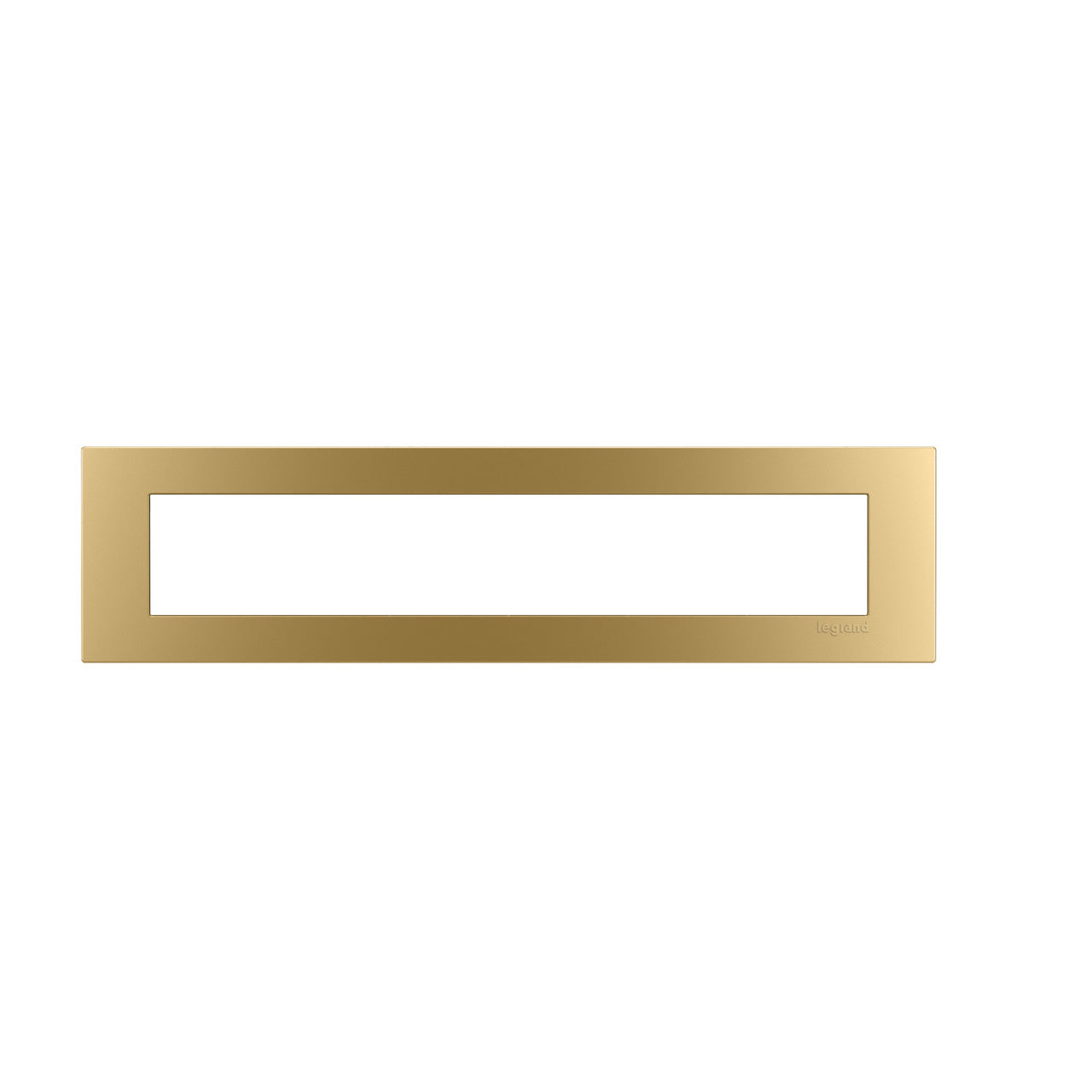 6-Cube-Brass-Trim-Plate - Wiremold - dash 6Cube Trim Plate in Bronze