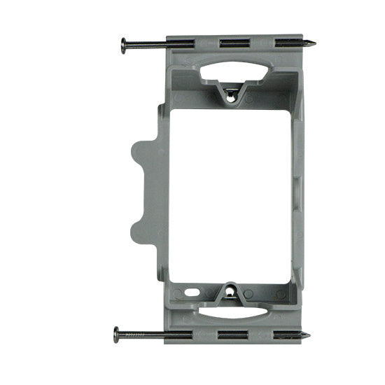 SLV1R - On-Q - 1Gang Low Voltage Captive Nails Mounting Bracket with QuickConnect