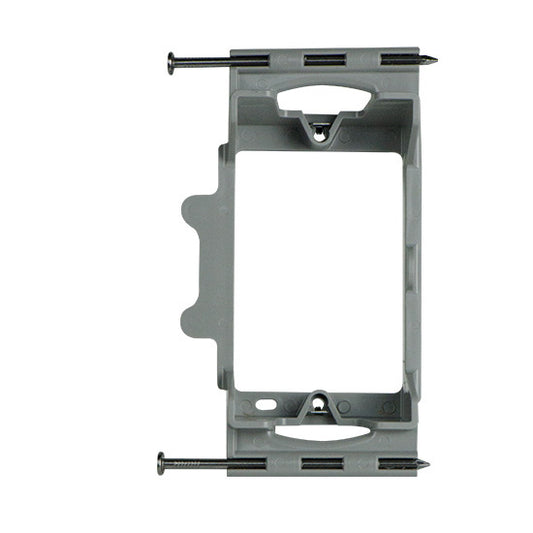 SLV1R - On-Q - 1Gang Low Voltage Captive Nails Mounting Bracket with QuickConnect