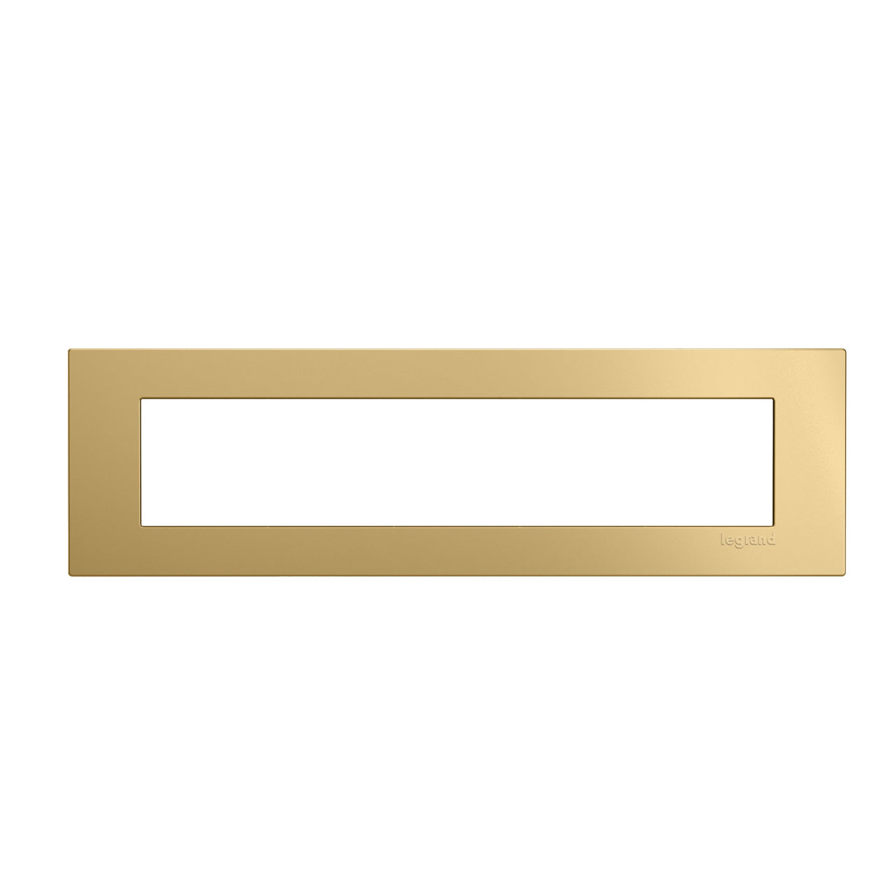 5-Cube-Brass-Trim-Plate - Wiremold - dash 5Cube Trim Plate in Bronze