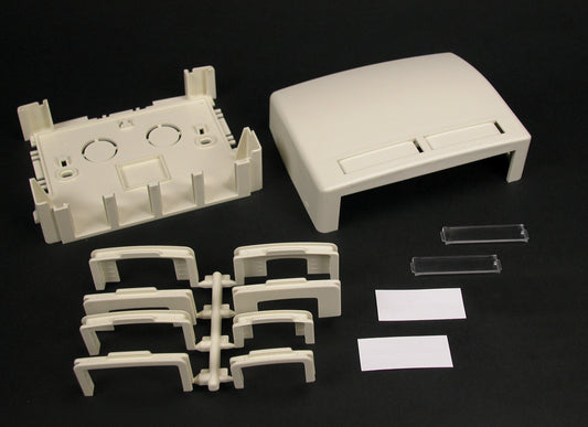 PDB4TJFW - Wiremold - PDB4TJFW Eclipse Tracjack Data Box Fitting in Fog White