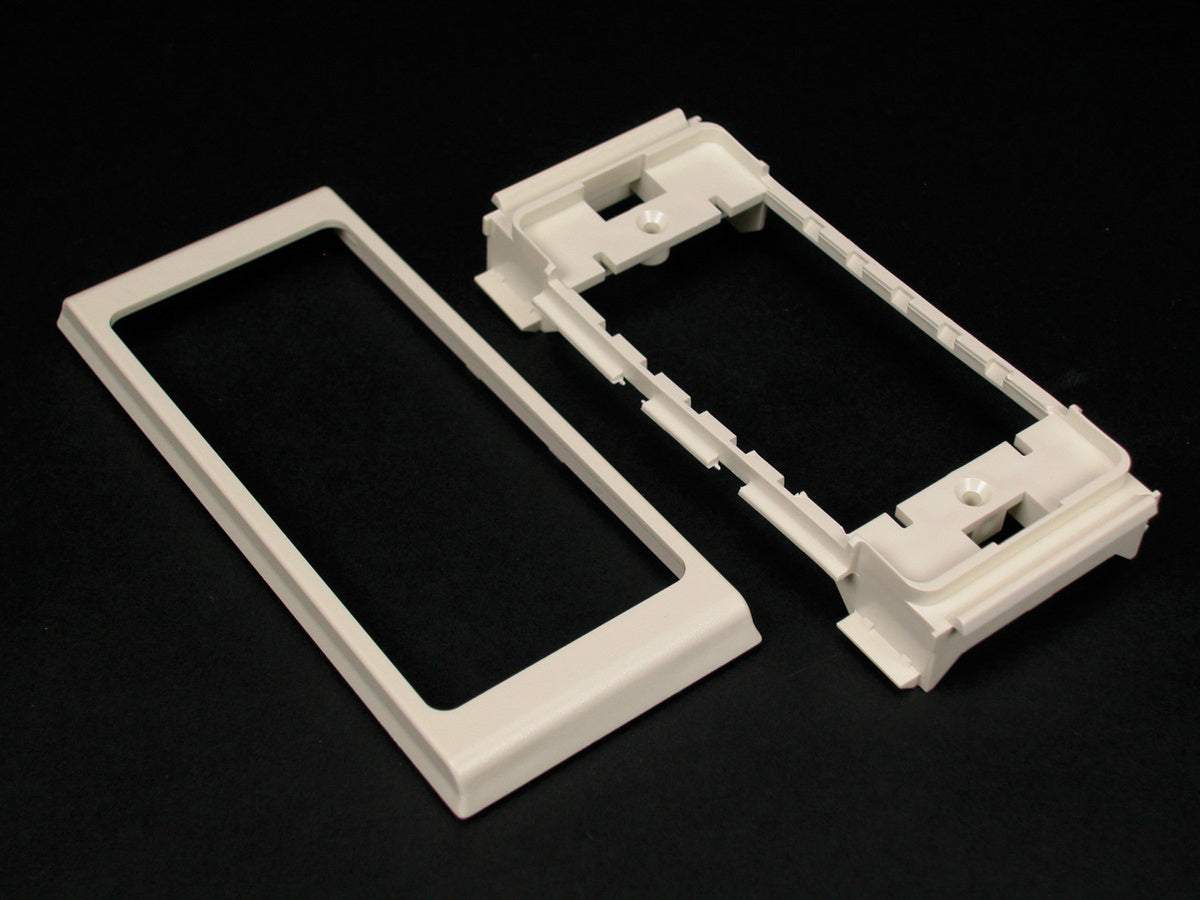 40N2F31V - Wiremold - 40N2F31V CableSmart 40N2 Twin Cover Device Bracket Fitting in Ivory