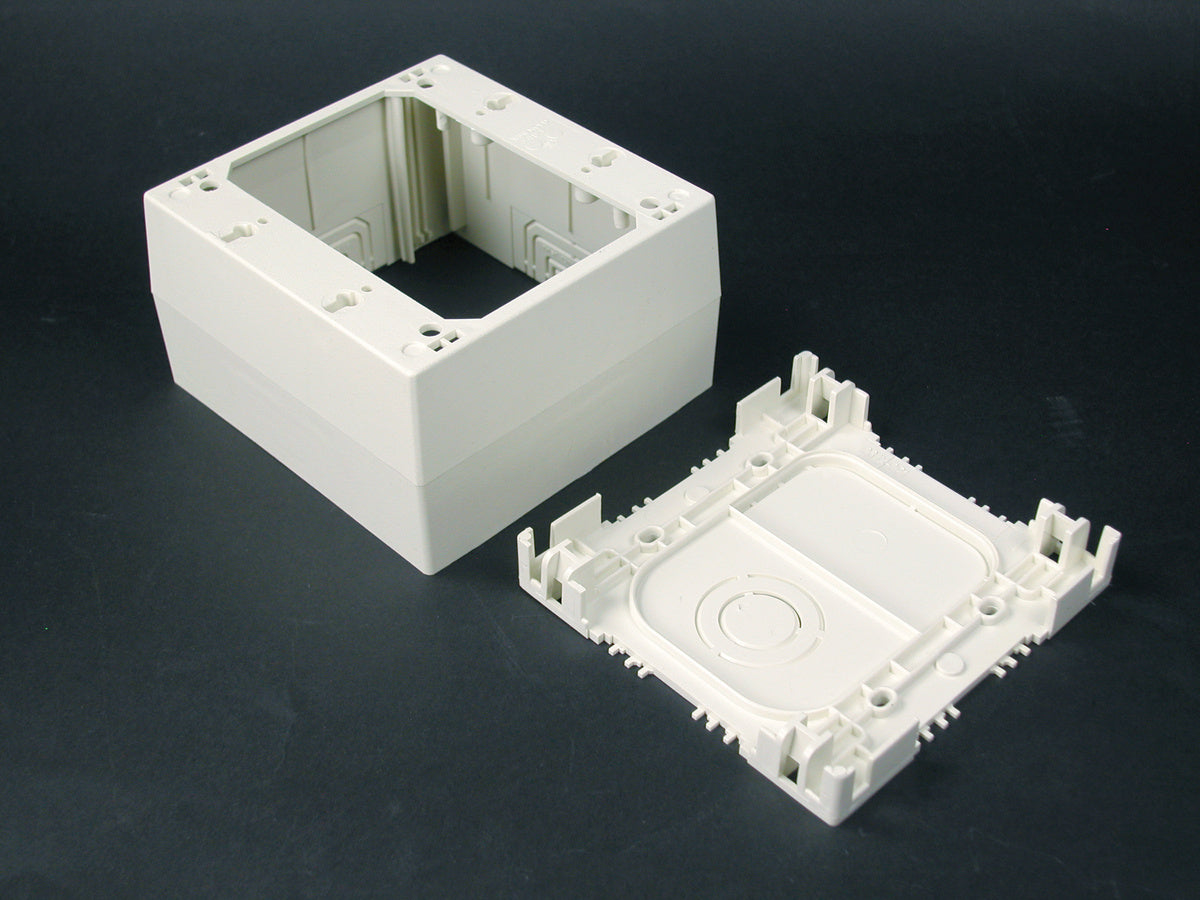 NM2044-2WH - Wiremold - NM20442WH Extra Deep Device Box Fitting in White