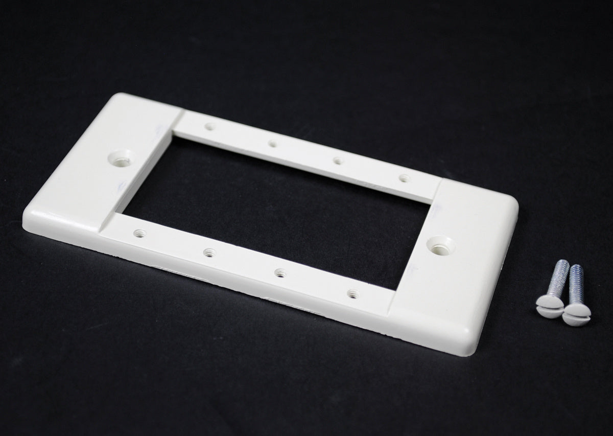 5507MAAP-WH - Wiremold - 5507MAAPWH 5500 Extron MAAP Faceplate Fitting in White