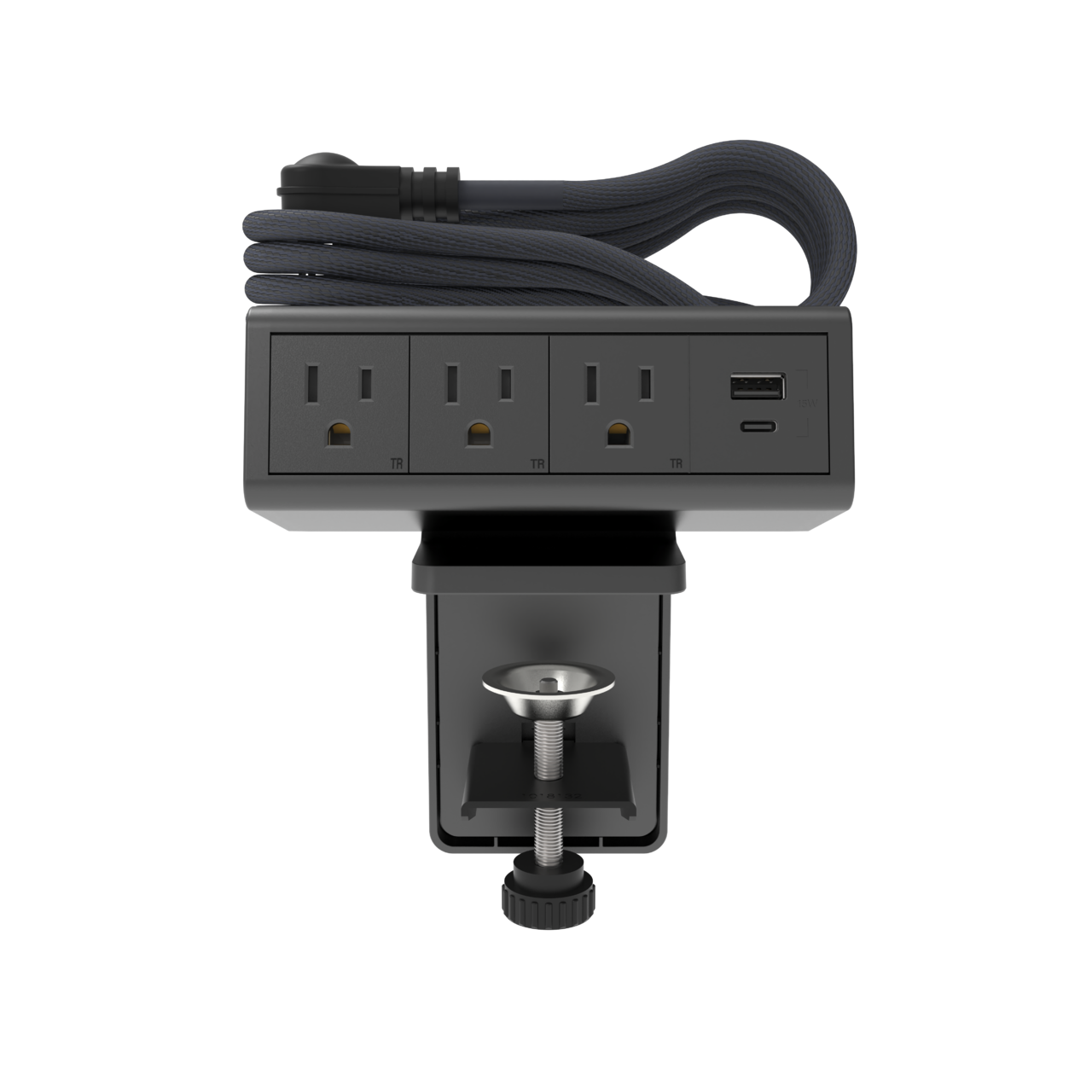 4-Cube-dash-Desktop-Power-Center-Graphite - Wiremold - dash 4Cube Desktop Power Center in Graphite