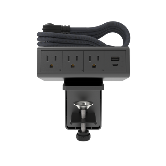 4-Cube-dash-Desktop-Power-Center-Graphite - Wiremold - dash 4Cube Desktop Power Center in Graphite