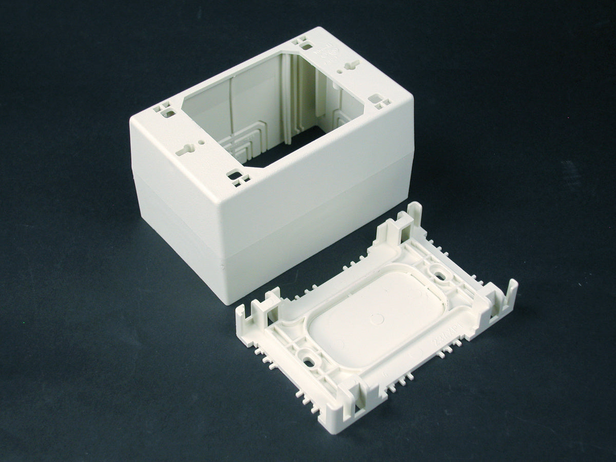 NM2044-WH - Wiremold - NM2044WH Extra Deep Device Box Fitting in White