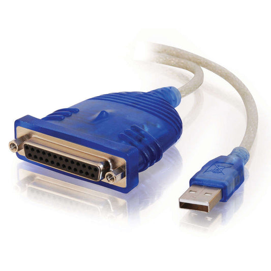 CG16899 - C2G - 6ft USB to DB25 Parallel Printer Adapter Cable