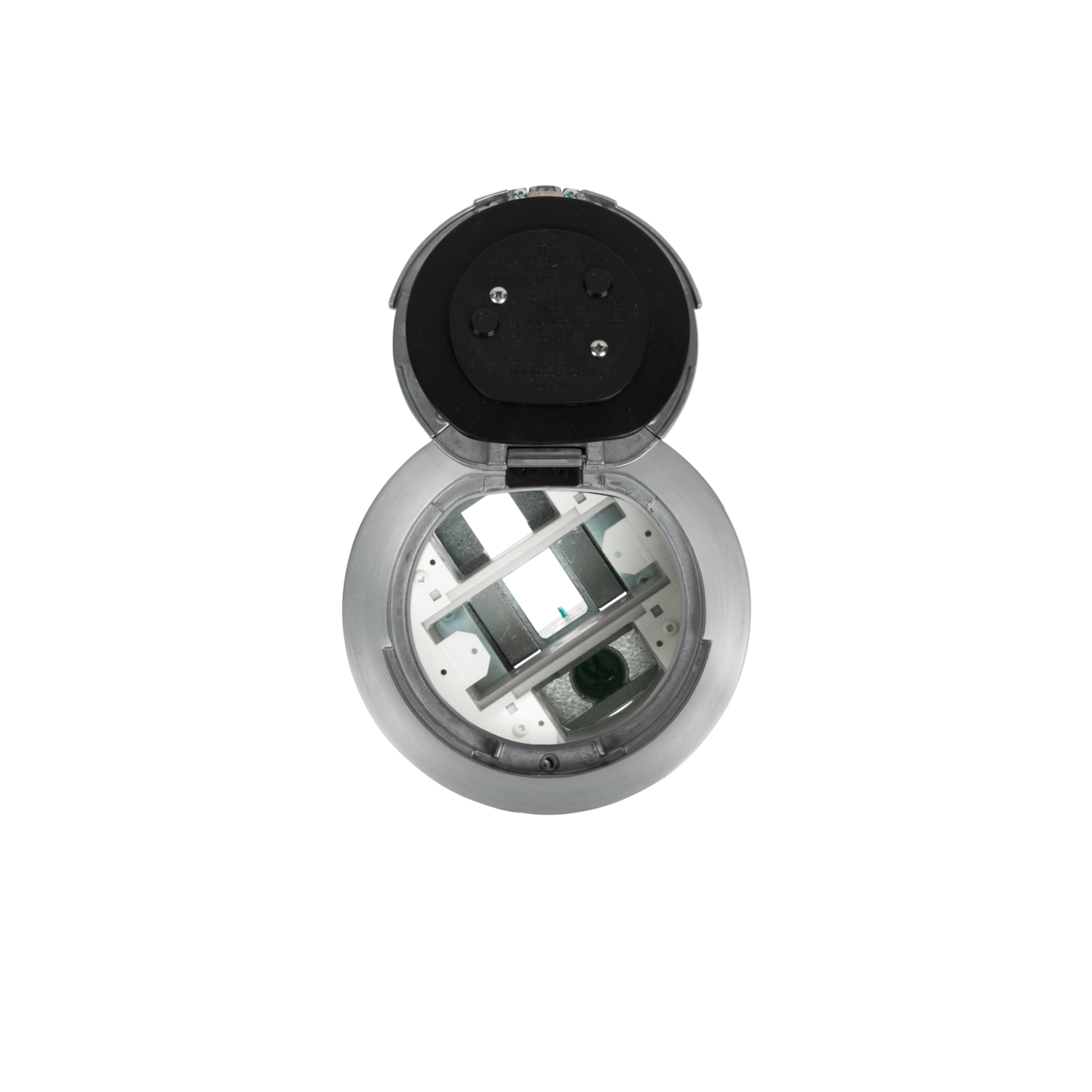 6ATC2AA - Wiremold - 6ATC2AA 6 inch Unwired Surface Style Assembly in Brushed Aluminum