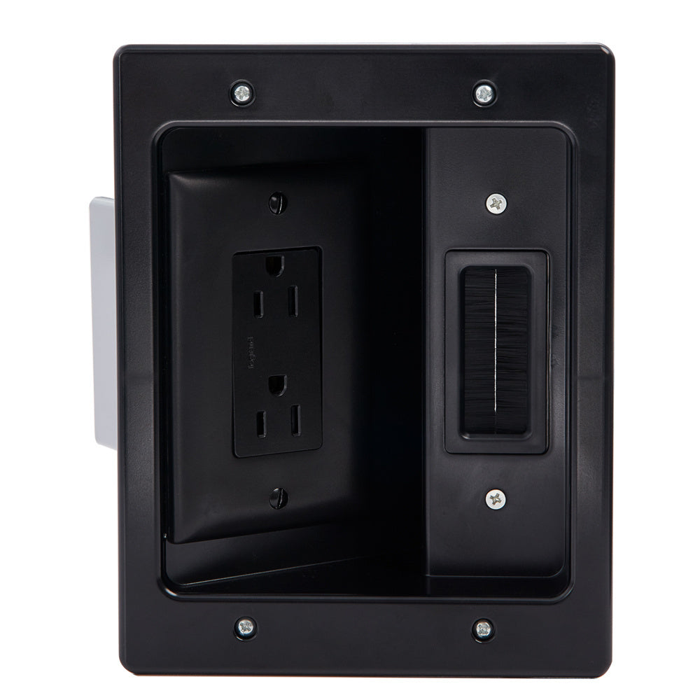 HT2102BKV1 - On-Q - InWall TV Connection Kit in Black