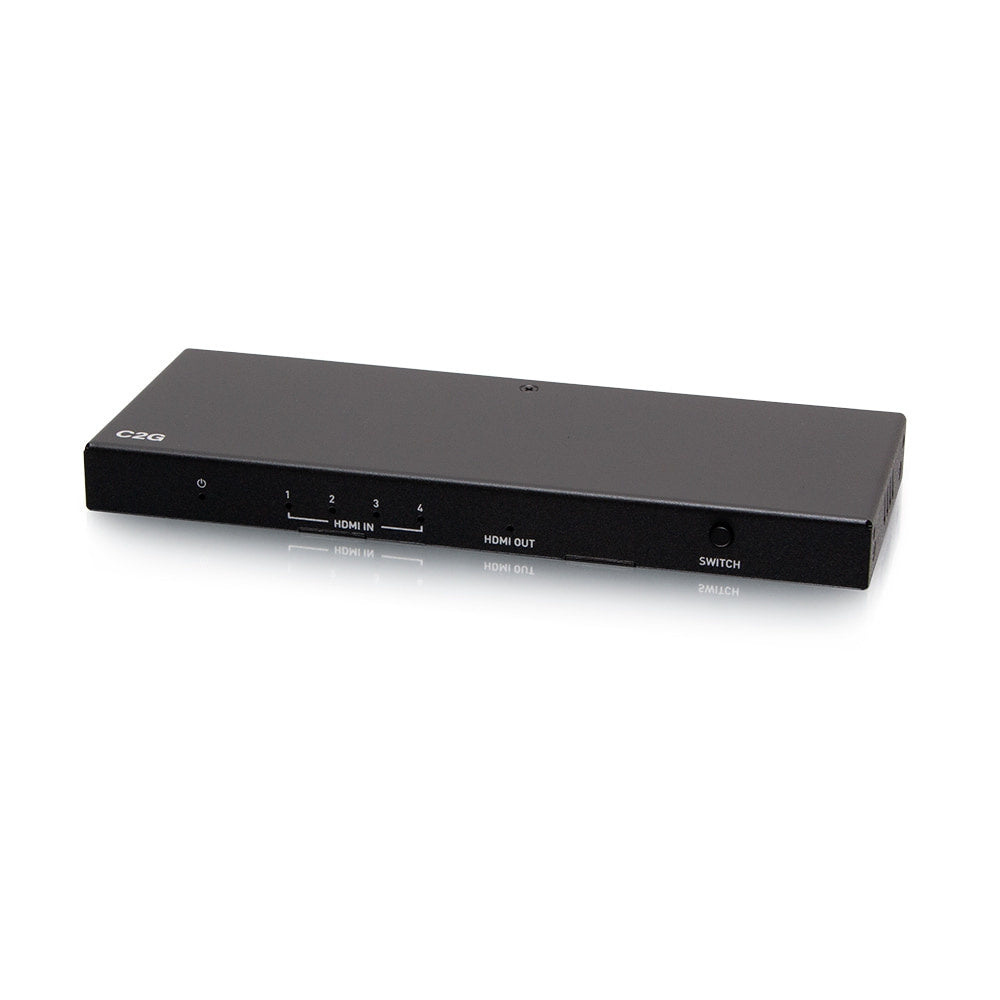 C2G41604 - C2G - 4 Port HDMI Switch 4K 60Hz