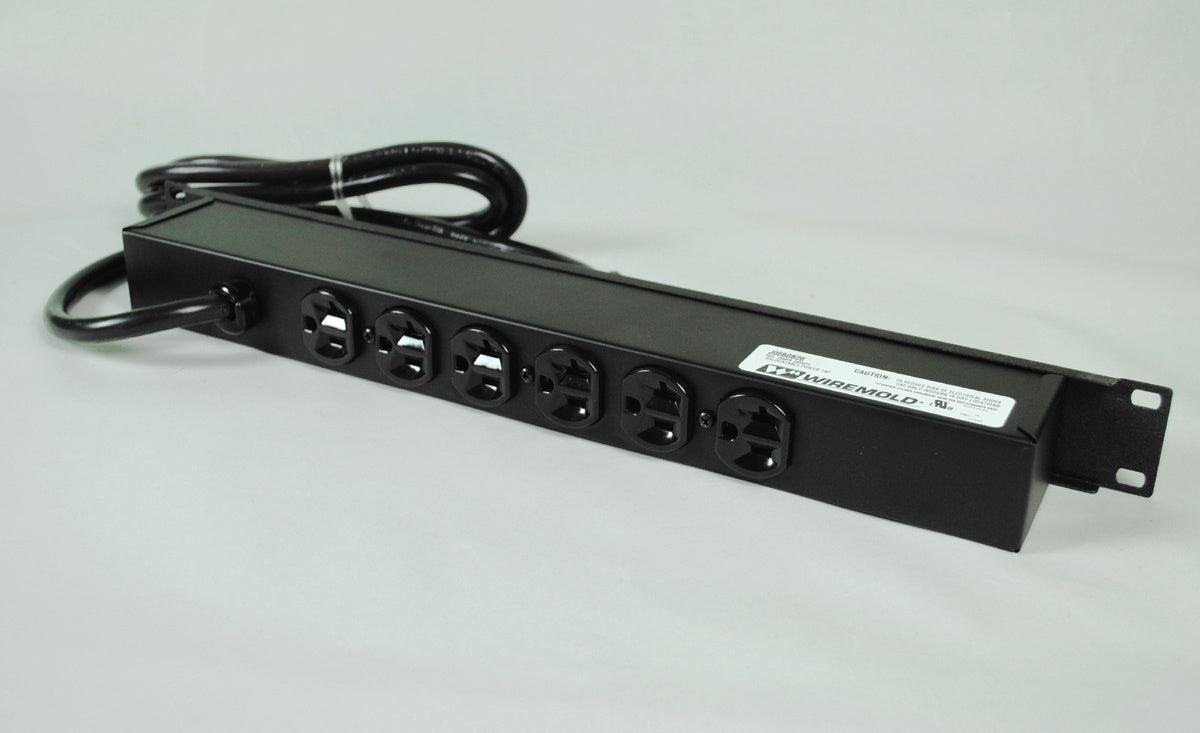 J06B2B20 - Wiremold - J06B2B20 Rack Mount 120V20A