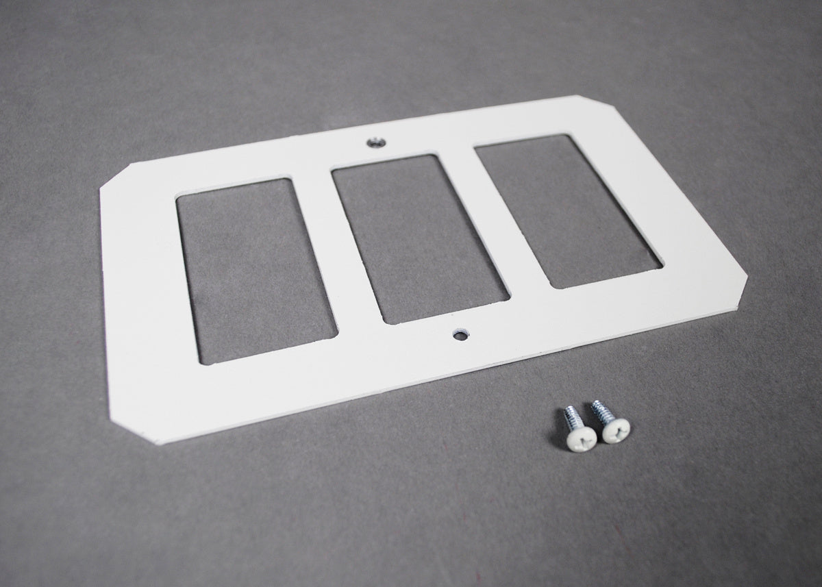 8CREST3G - Wiremold - 8CREST3G Evolution 8AT Device Plate