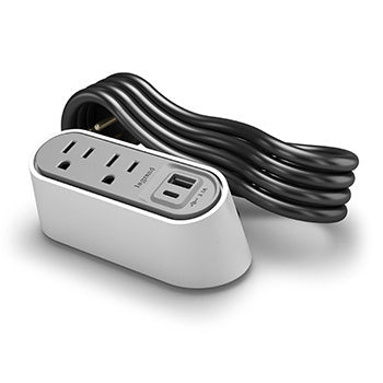 WSPC220CWH - Wiremold - WSPC220CWH Desktop Power Center in White