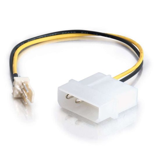 CG27077 - C2G - 6 Inch 3pin Fan to 4pin Power Adapter Cable