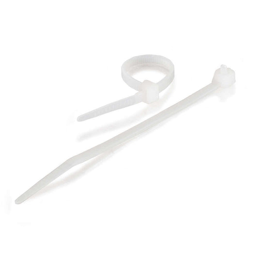 CG43044 - C2G - 775 Inch Releasable Reusable Cable Ties MultiPack 50 Pack White