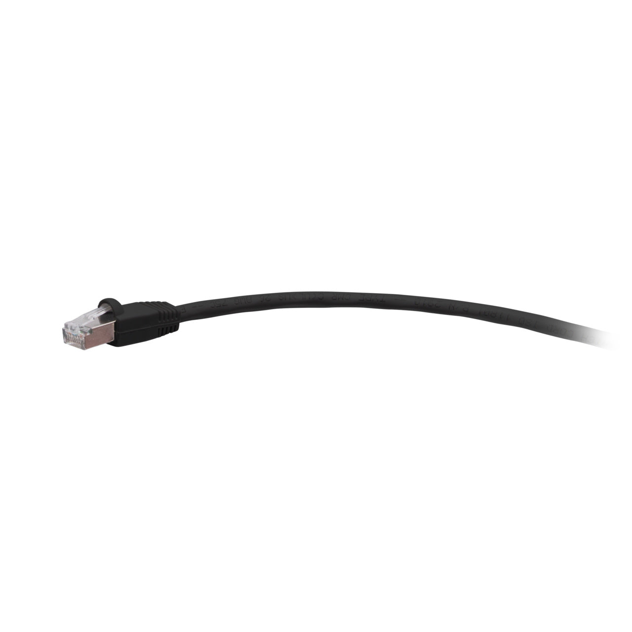 C2G43439 - C2G - 7ft (2.1m) TAA Compliant F-Series Cat5e Snagless Shielded STP Network Cable Black