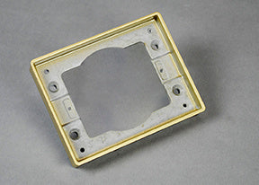 817TAL-BS - Wiremold - 817TALBS Flange in Brass