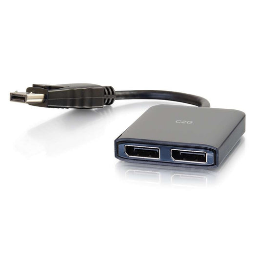 CG54291 - C2G - DisplayPort 12 to Dual DisplayPort MST Hub 4K