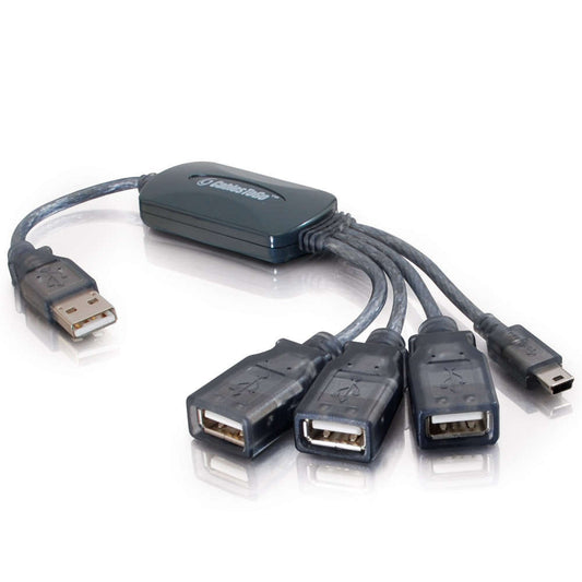 CG27402 - C2G - 11 Inch 4 Port USB 2.0 Hub Cable