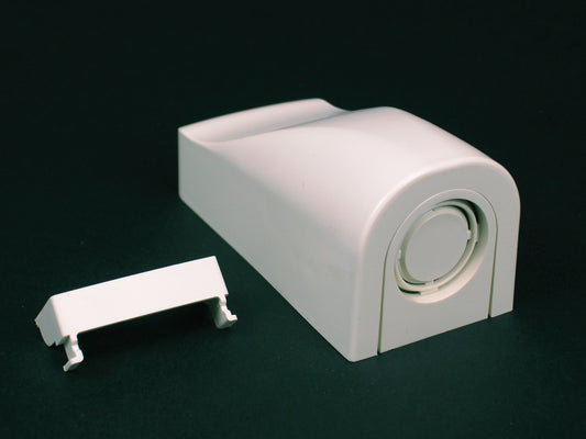 PN10F21V - Wiremold - PN10F21V Eclipse PN10 Entrance End Fitting in Ivory