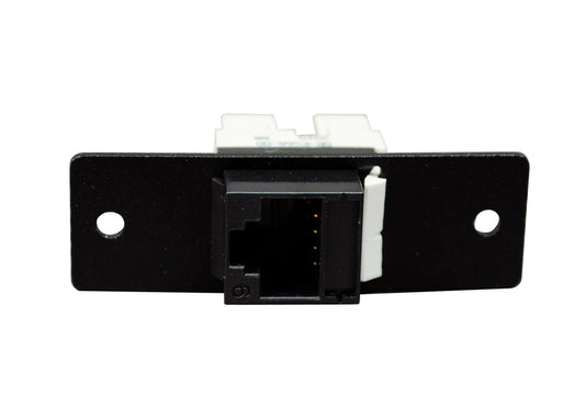 AV9015BK - Wiremold - AV9015BK Keystone CAT6 Jack Plate in Black