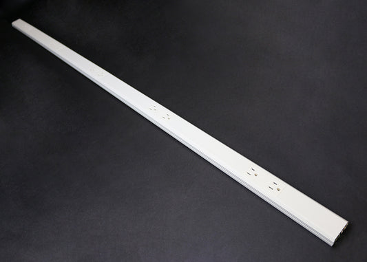 NM20GB412 - Wiremold - NM20GB412 Nonmetallic Plugmold Multioutlet System in Ivory