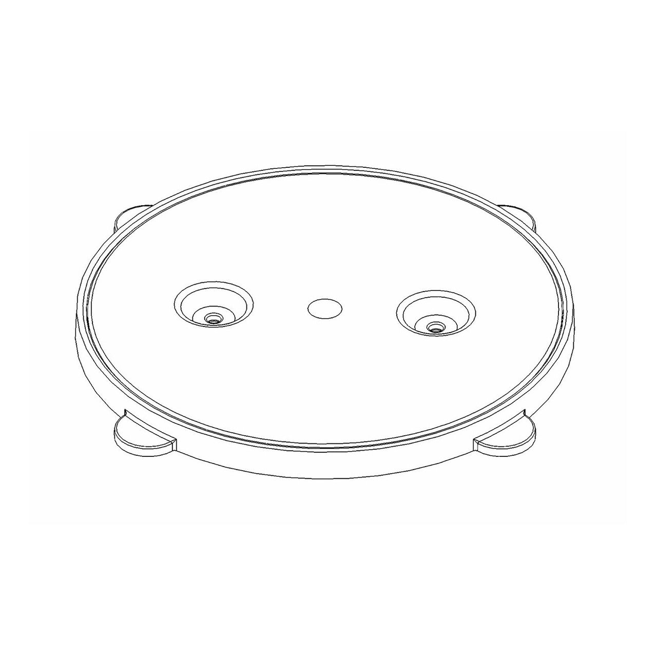 4TS - Wiremold - 4TS 4 inch Tile Shims