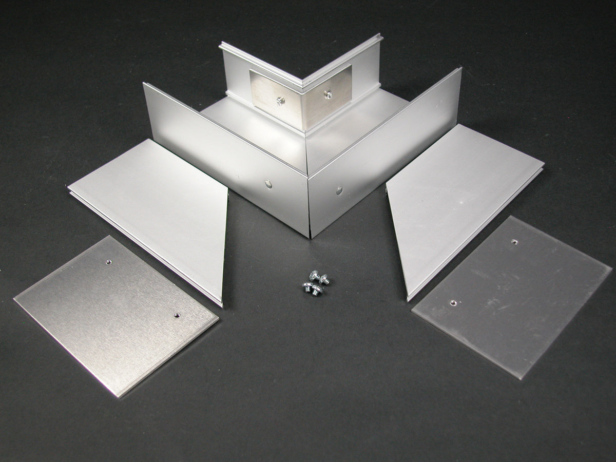 AL3311 - Wiremold - AL3311 90 Degree Flat End Fitting