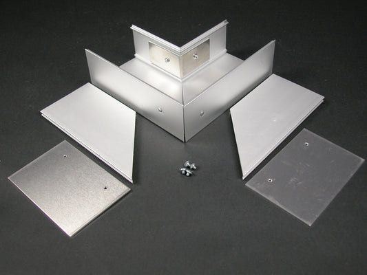 AL3311 - Wiremold - AL3311 90 Degree Flat End Fitting