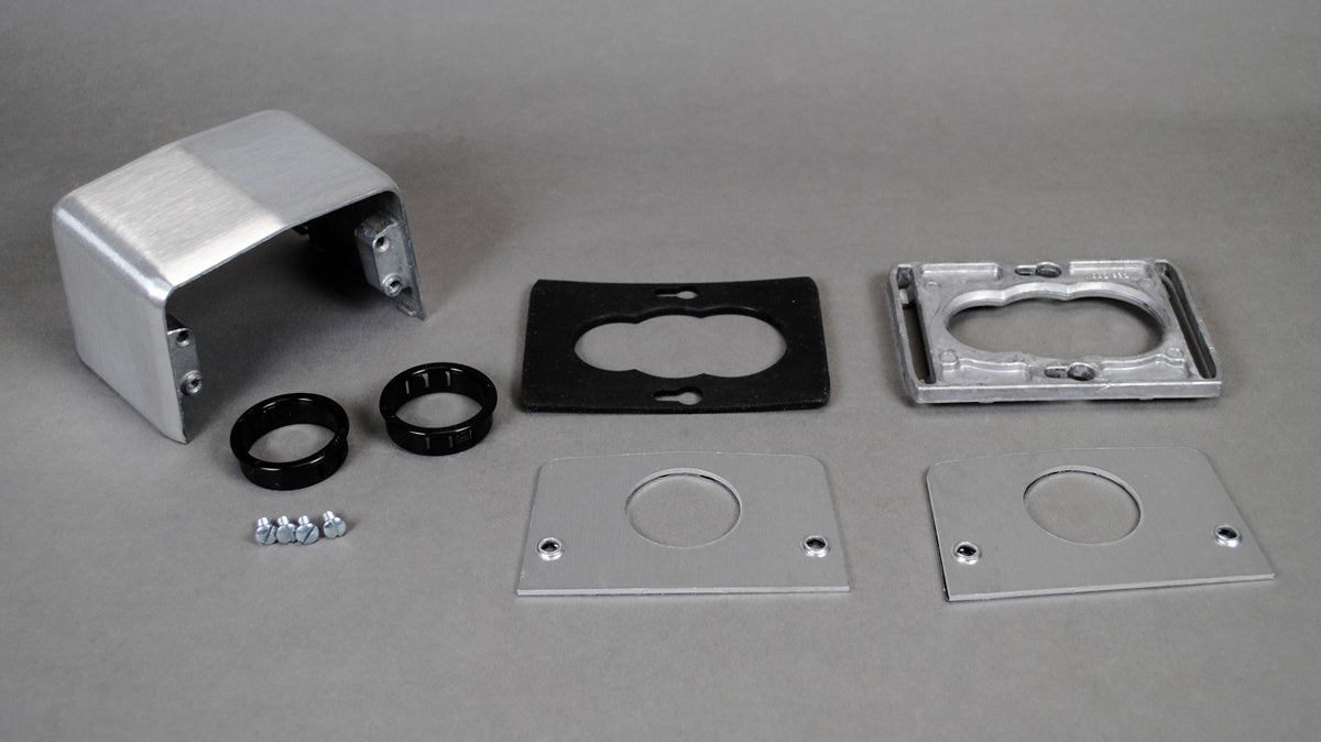 525D - Wiremold - 525D FourPiece Communication Service Fitting