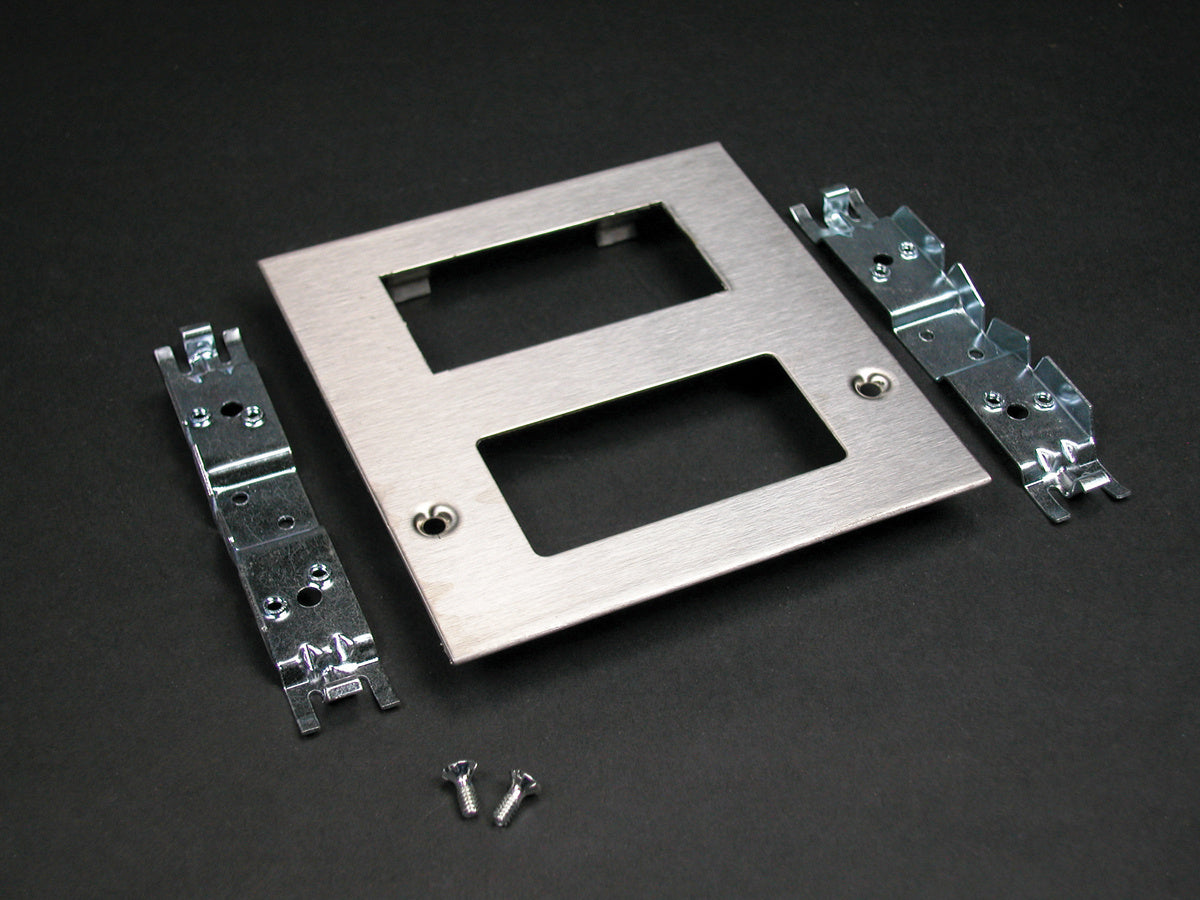 S4048RF - Wiremold - S4048RF Rectangular Receptacle Device Cover With Modular Furniture Opening