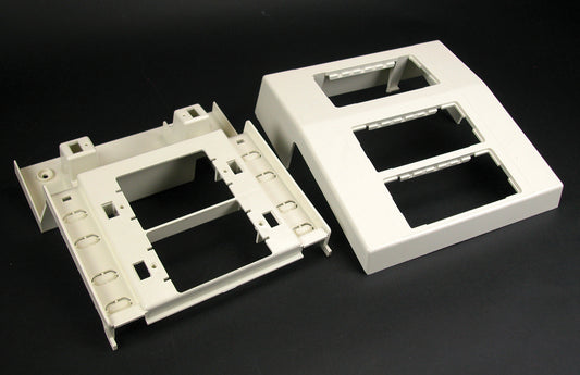 5450A3WH - Wiremold - 5450A3WH 5400 Three Device Mounting Bracket Fitting in White