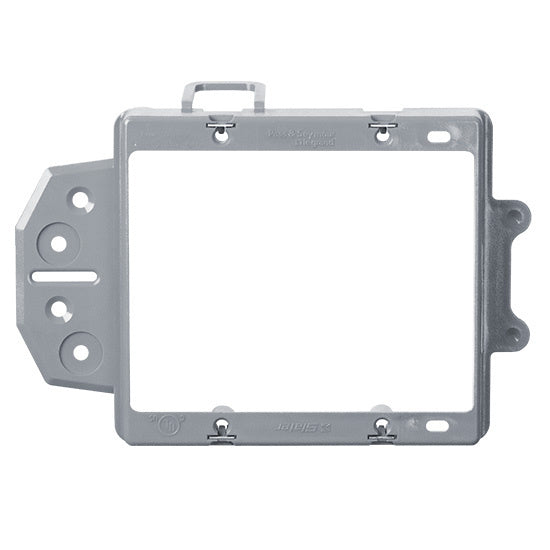SLV2W - On-Q - 2Gang Low Voltage Old Work Mounting Bracket with QuickConnect