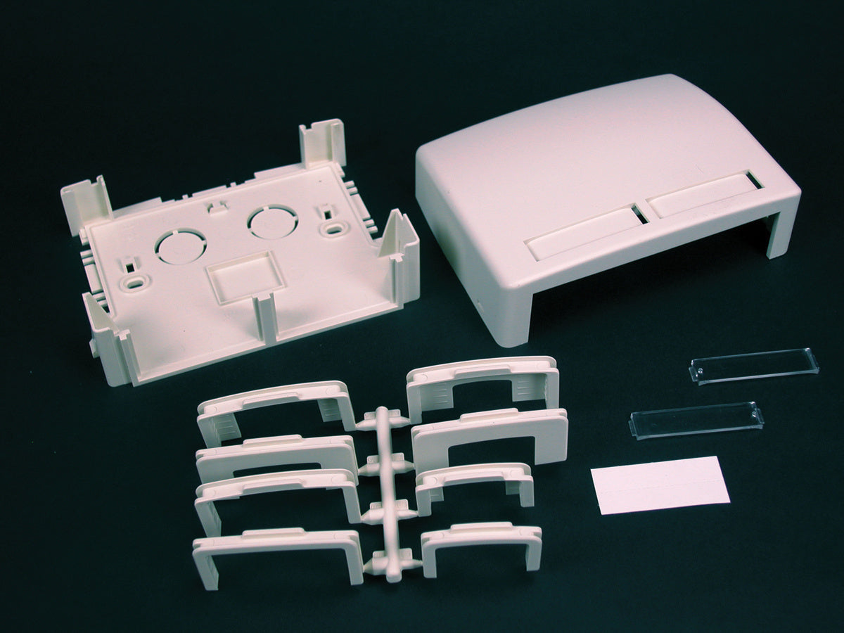 PDB2CMFW - Wiremold - PDB2CMFW Eclipse CM Data Box Fitting in Fog White