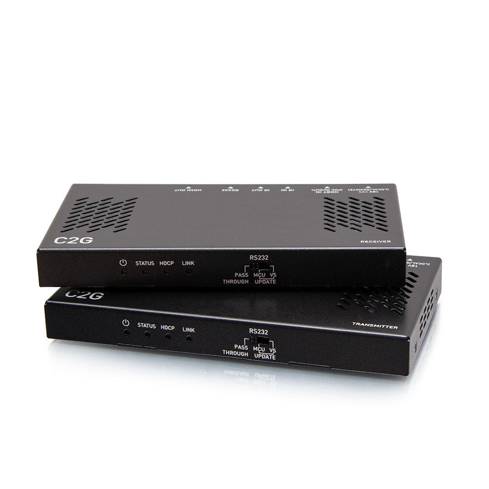 C2G30026 - C2G - HDMI HDBaseT RS232 and IR over Cat Extender Box Transmitter to Box Receiver 18Gbps 4K 60Hz
