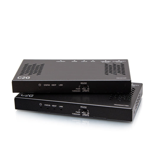 C2G30026 - C2G - HDMI HDBaseT RS232 and IR over Cat Extender Box Transmitter to Box Receiver 18Gbps 4K 60Hz