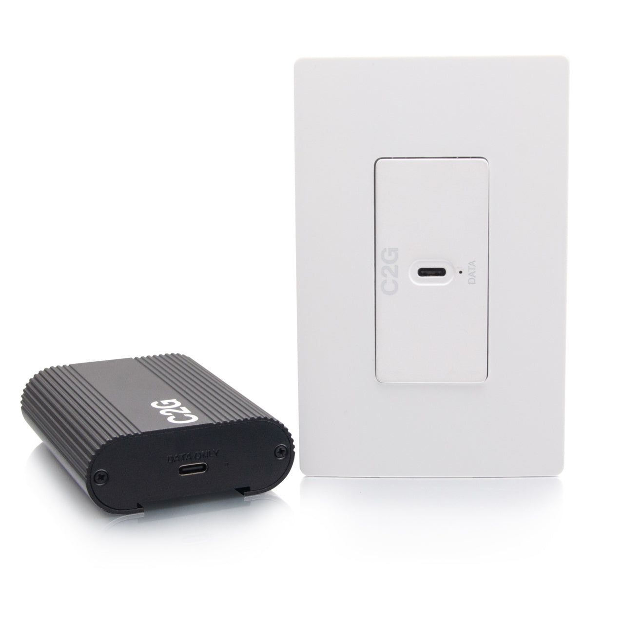 C2G54276 - C2G - Superbooster USB Camera Extender Over Cat Single Gang Wall Plate to Box Kit