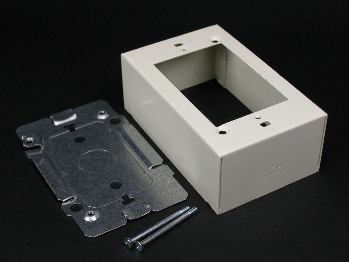 2448-WH - Wiremold - 2448WH 2400 Device Box Fitting in White