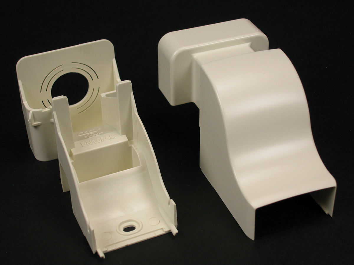 PN10F86V - Wiremold - PN10F86V Eclipse PN10 Drop Ceiling Connector Fitting in Ivory