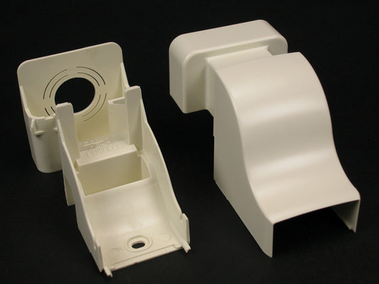 PN10F86WH - Wiremold - PN10F86WH Eclipse PN10 Drop Ceiling Connector Fitting in White