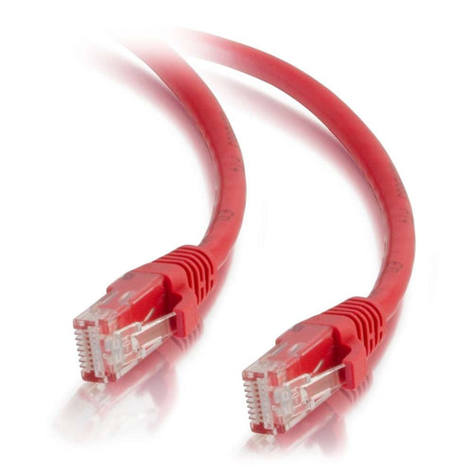 CG15215 - C2G - 25ft Cat5e Snagless Unshielded UTP Ethernet Network Patch Cable Red