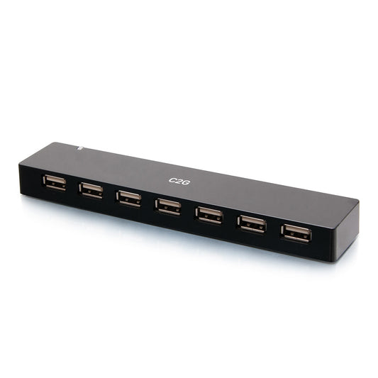 C2G54464 - C2G - 7 Port USB-A Hub with 5V 3A Power Supply